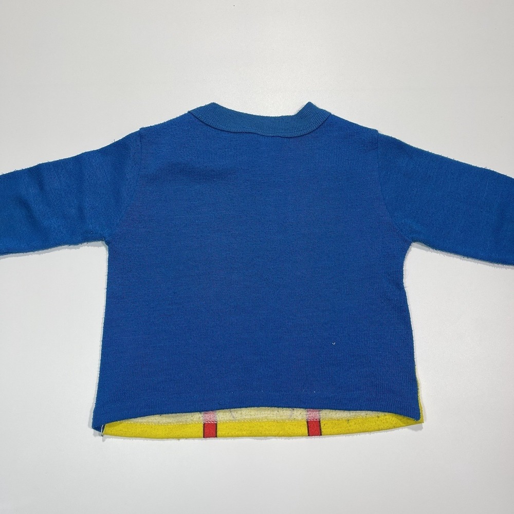 Vintage 70s JCPenney Toddler Time Superman Boys Pajama Top Size 2T - Picture 3 of 8